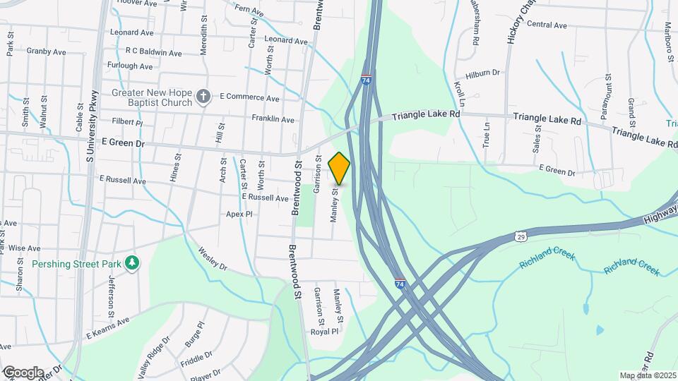 513 Manley St Map and Location Details