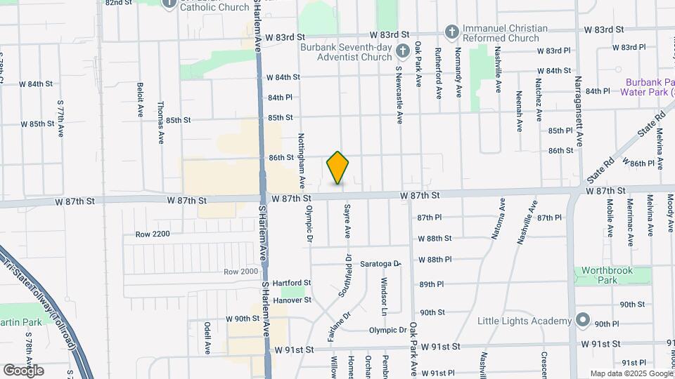 7000 W 87th St Mapa y Detalles de la Ubicación