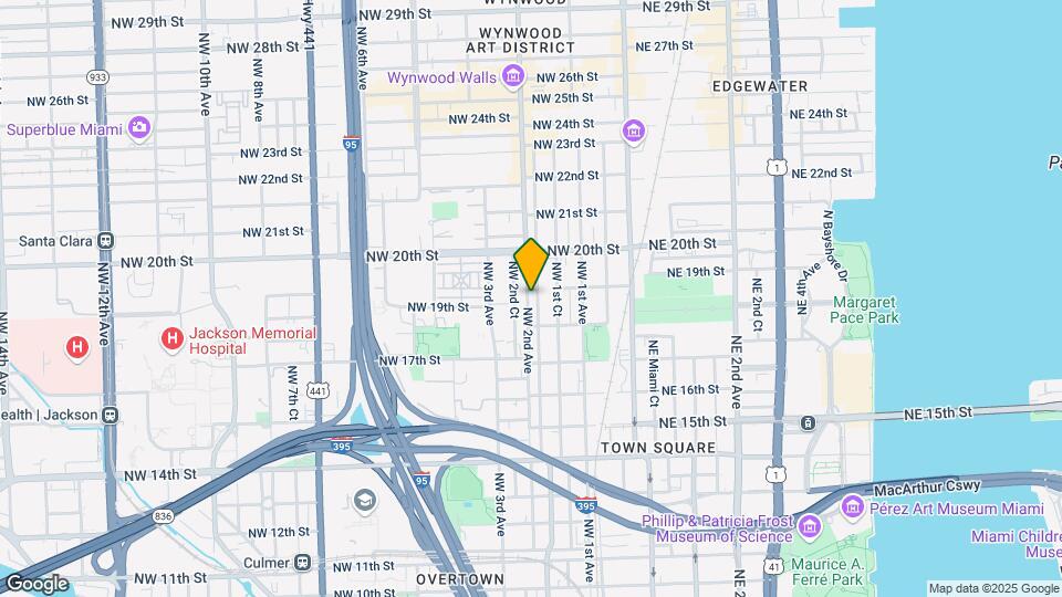 1852 NW 1st Pl, Unit A4 Mapa y Detalles de la Ubicación