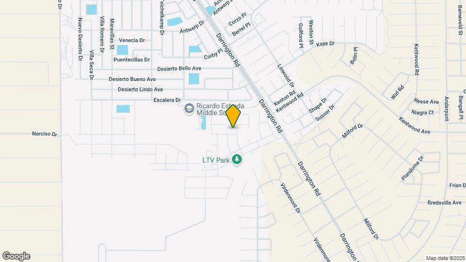 14581 Desert Poppy Ct Map and Location Details