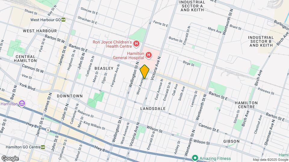 236 West Avenue N Map and Location Details