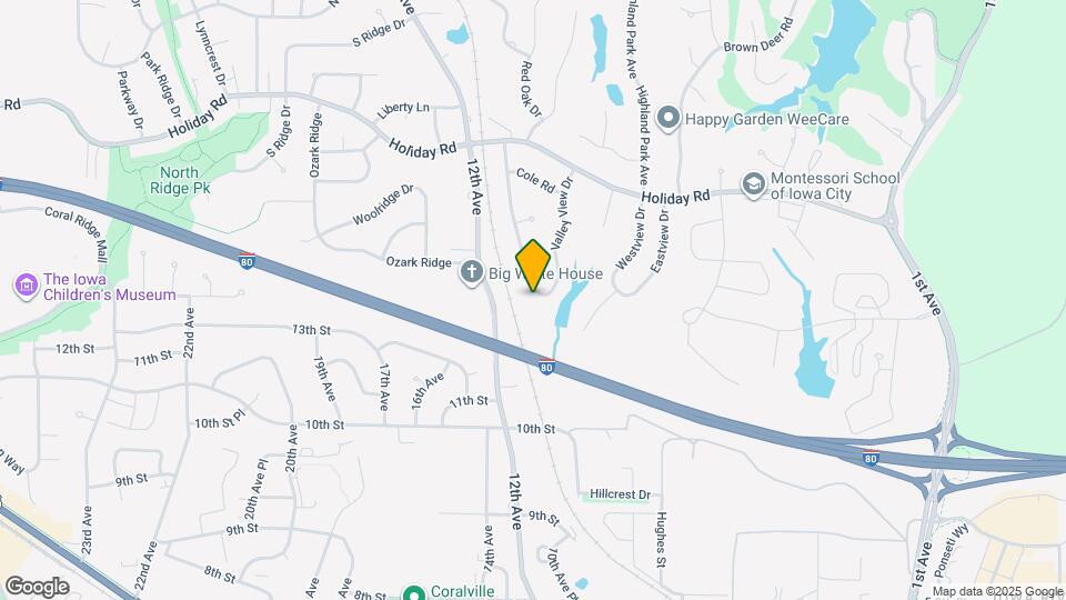 1467 Valley View Dr Map and Location Details