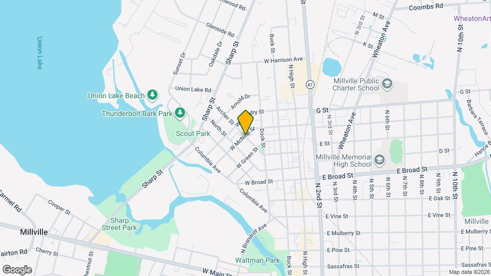 203 W McNeal St Mapa y Detalles de la Ubicación