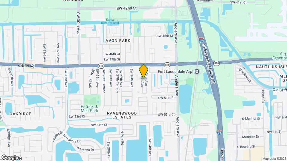 4940 SW 25th Ave Mapa y Detalles de la Ubicación