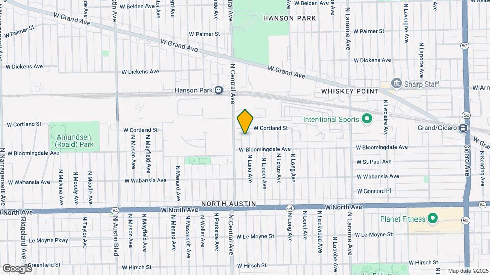 1822 N Luna Ave, Unit 2 Mapa y Detalles de la Ubicación