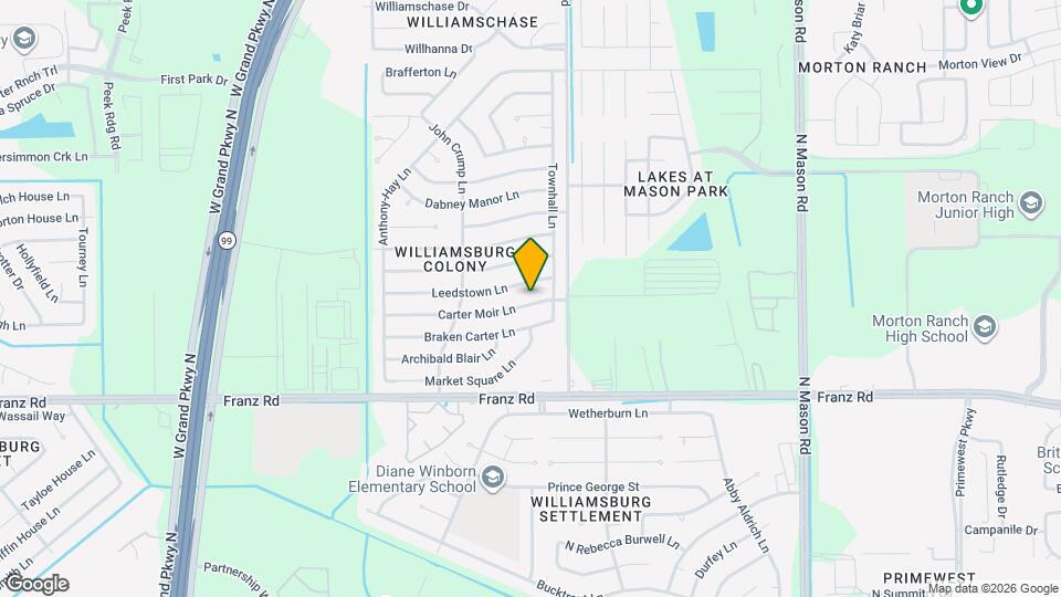 22526 Carter Moir Ln Map and Location Details