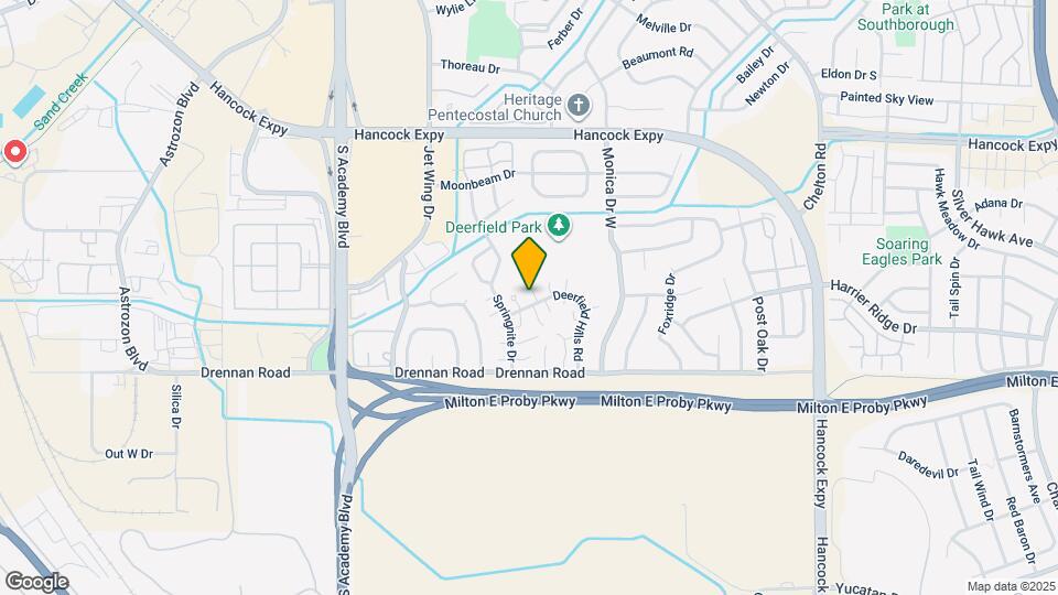 4204 Deerfield Hills Rd Map and Location Details