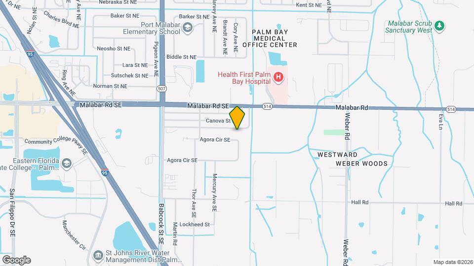 2000 Agora Cir SE Map and Location Details