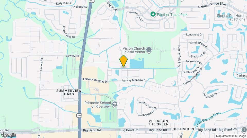 10806 Brickside Ct Map and Location Details