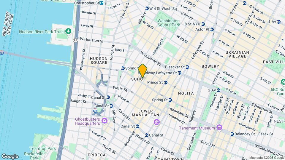 97 Wooster St Mapa y Detalles de la Ubicación