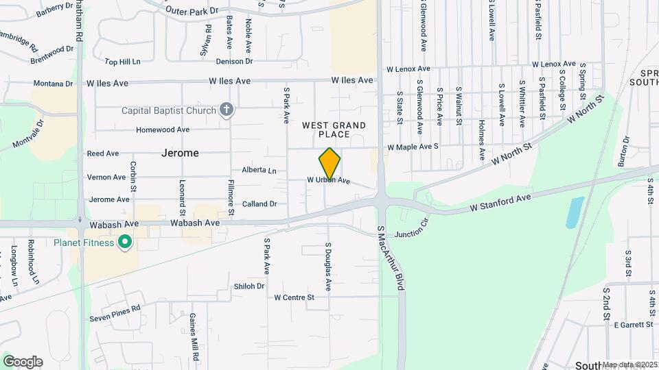 3004 S Thayer Ave Map and Location Details