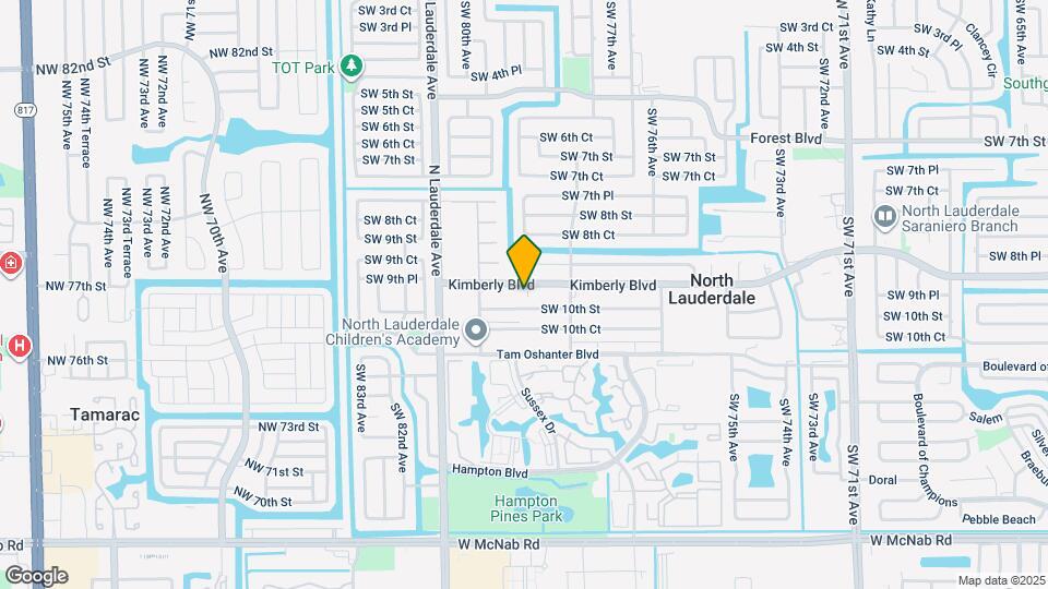 7858 Kimberly Blvd Map and Location Details