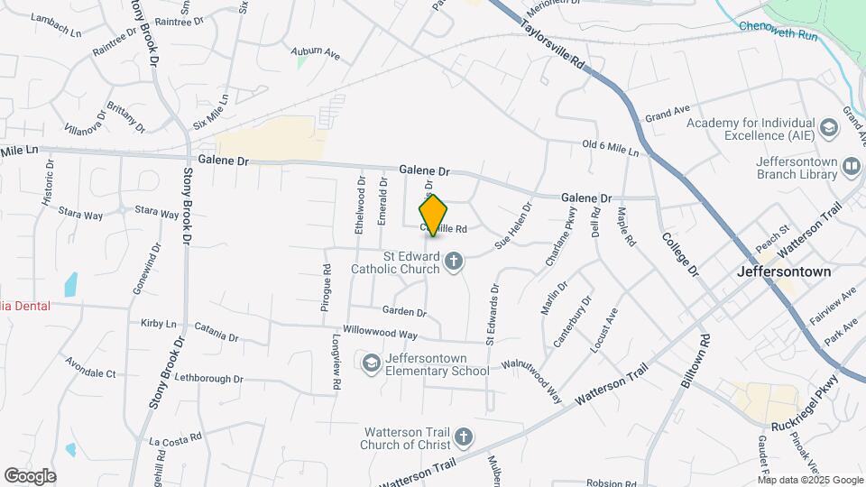 3413 Calais Dr Map and Location Details