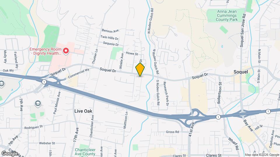 2985 Mattison Ln Mapa y Detalles de la Ubicación