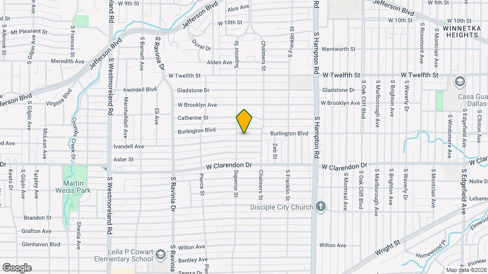 2635 Ivandell Ave, Unit B Map and Location Details