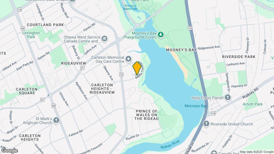 845 Melfa Crescent Map and Location Details