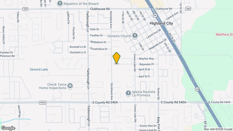 4025 Byrds Crossing Dr Map and Location Details