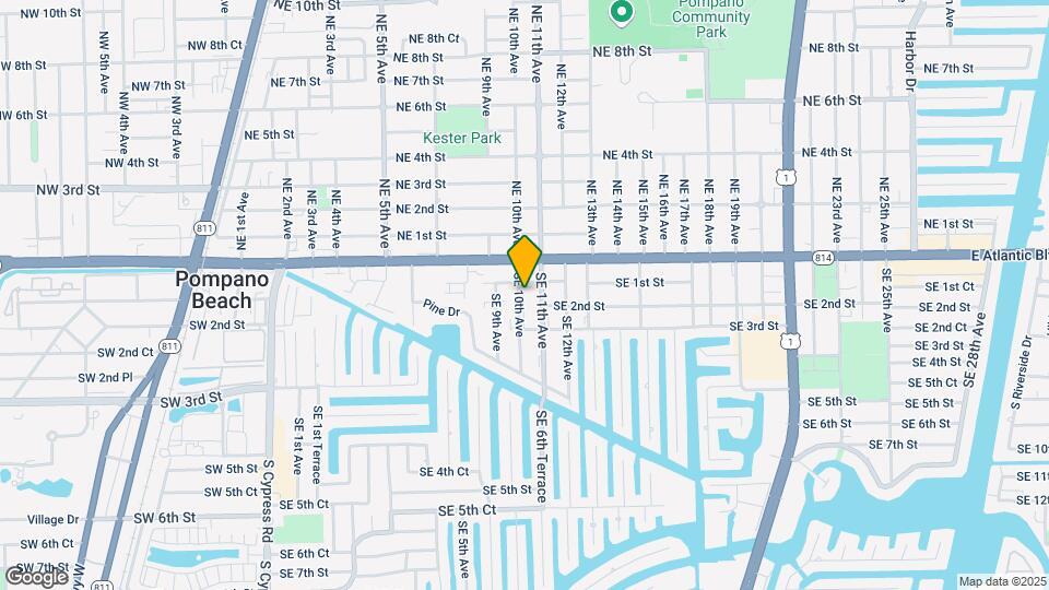 108 SE 10th Ave Map and Location Details