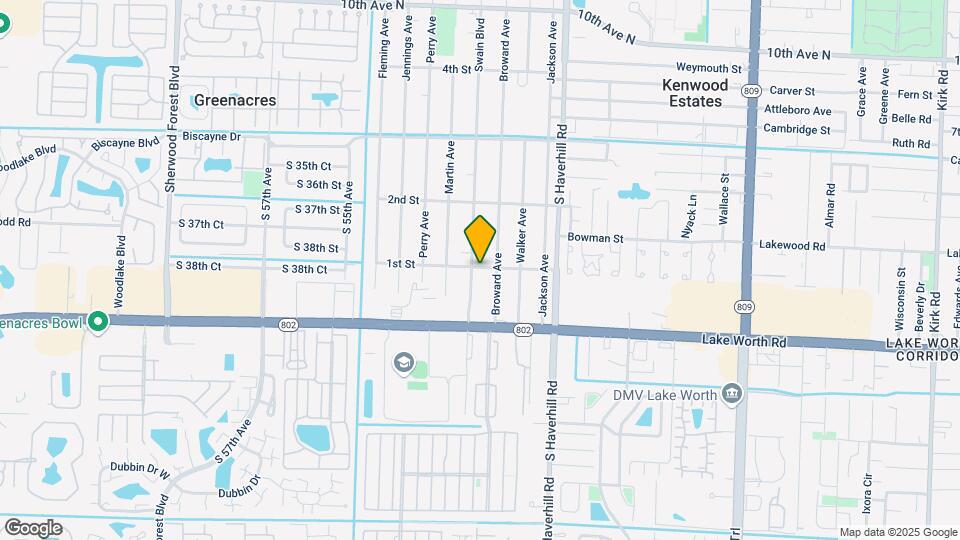 152 Swain Blvd Map and Location Details