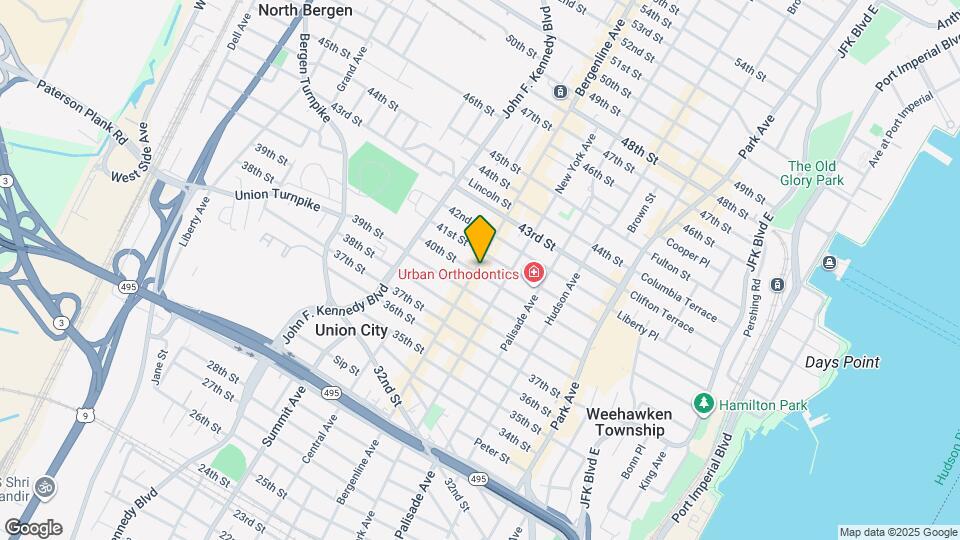 4000 Bergenline Ave Map and Location Details