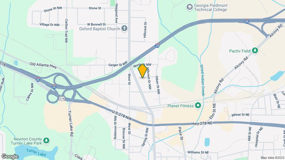 5151 Hillside Dr NW Map and Location Details