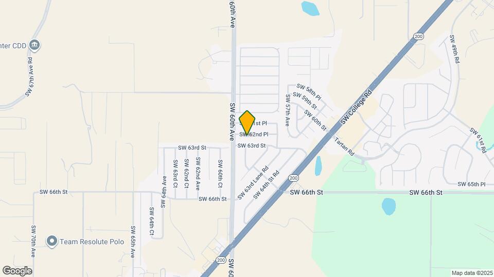 5910 SW 62nd Pl Map and Location Details