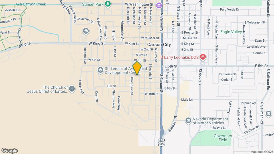 612-614 S Minnesota St Map and Location Details