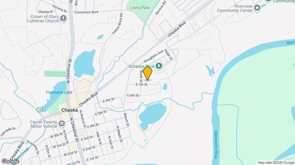 707 E 7th St Map and Location Details