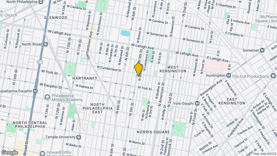 2441 N 5th St Map and Location Details