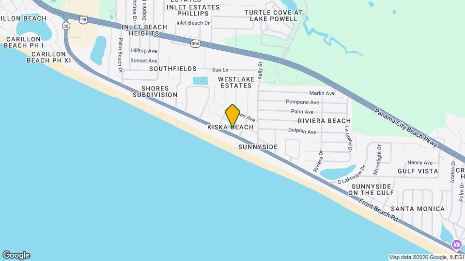 22022 Front Beach Rd Map and Location Details