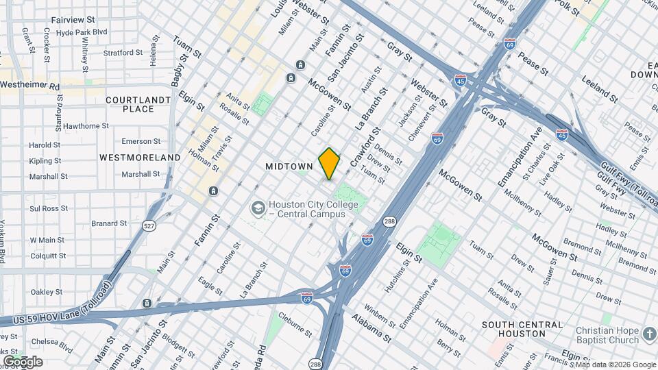 1510 Rosalie St Map and Location Details