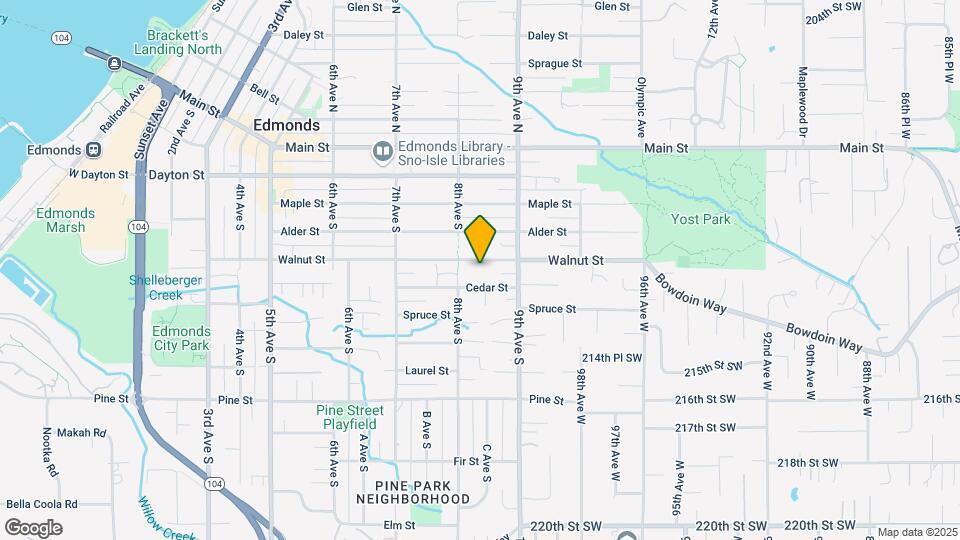 820 Walnut St, Unit 820 MIL Map and Location Details