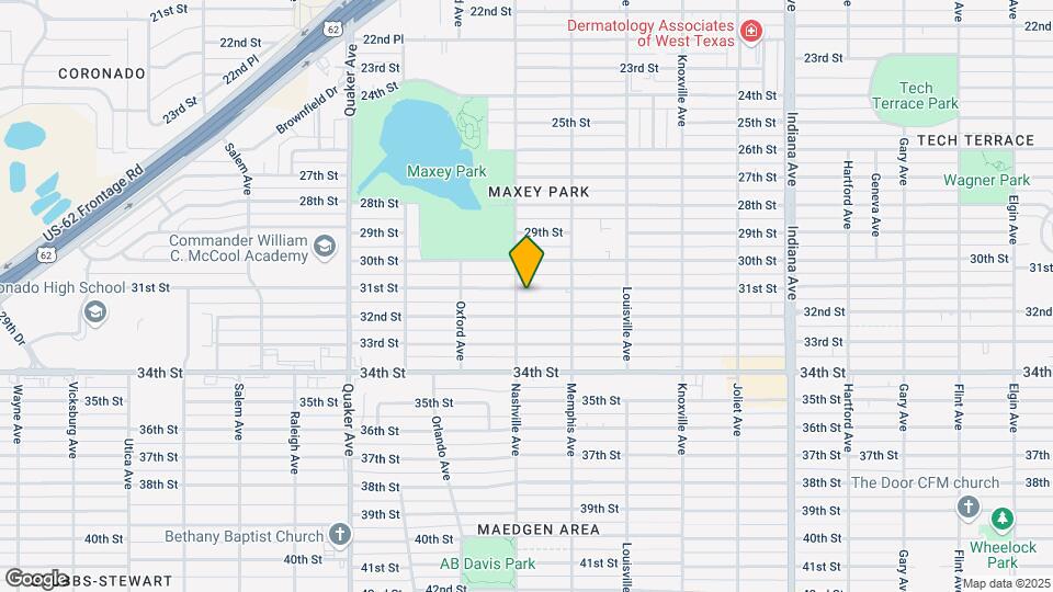 3817 31st St Map and Location Details