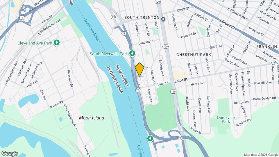 1038 Lamberton St Map and Location Details