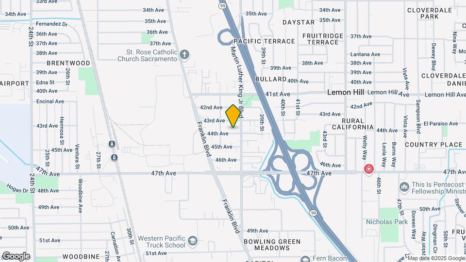3811 44th Ave Map and Location Details