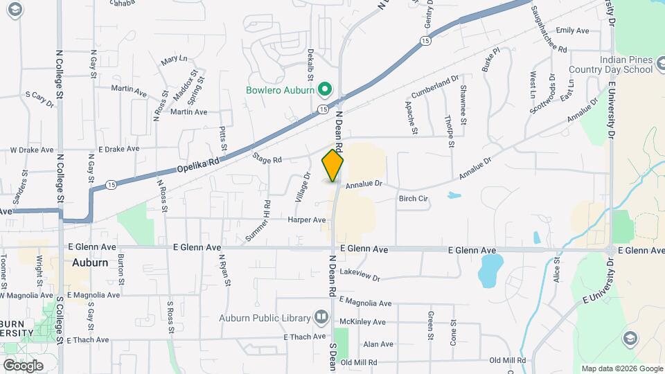 403 N Dean Rd Map and Location Details