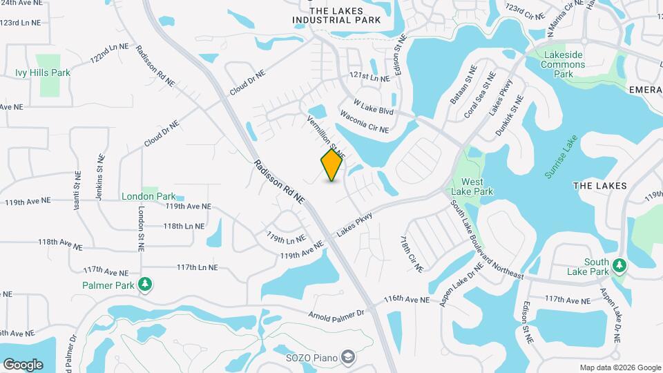 2445 119th Ct NE Map and Location Details