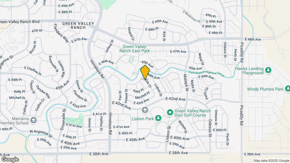 4381 Kirk Ct Map and Location Details