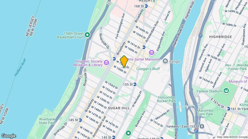 521 West 156th Street Map and Location Details