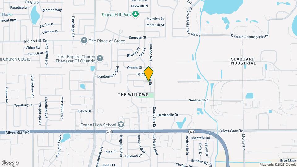 3156 Split Willow Dr Map and Location Details