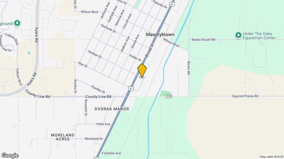 16252 Hurban St Map and Location Details