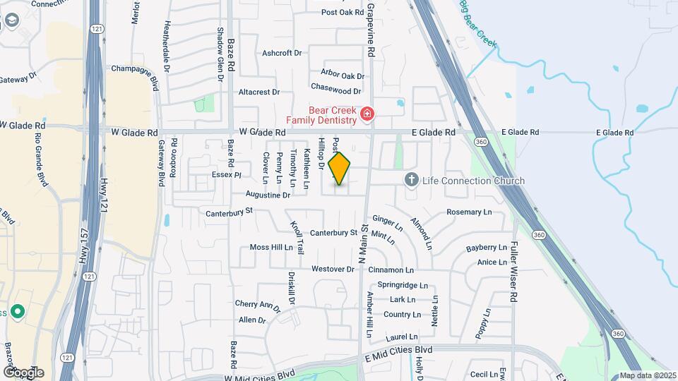 2902 Post Oak Dr Map and Location Details