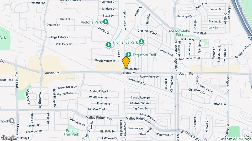 1628 Reno Run Map and Location Details