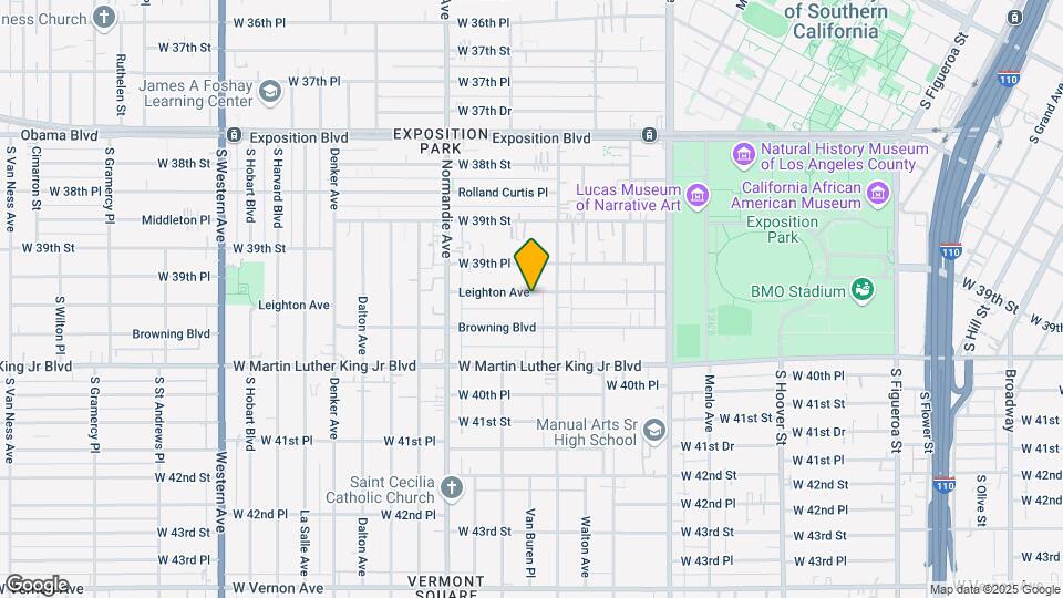 1178 Leighton Ave Map and Location Details