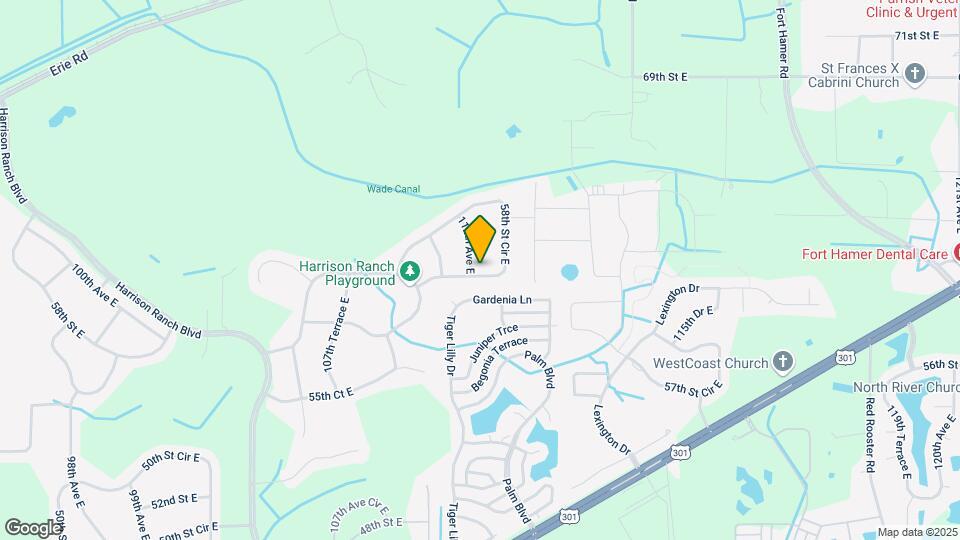 11181 58th St Cir E Map and Location Details