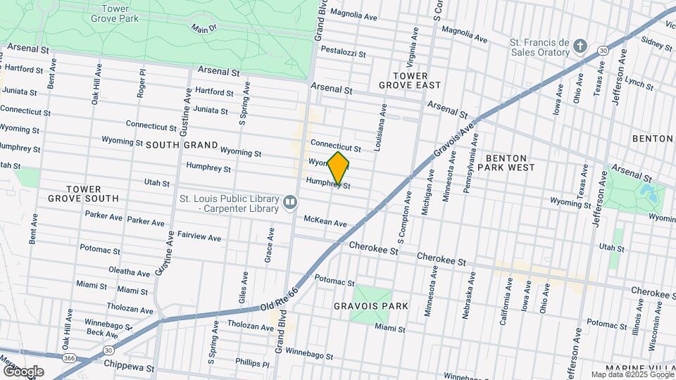 3452 Humphrey St, Unit A Mapa y Detalles de la Ubicación