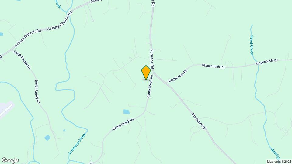 1159 Camp Creek Rd Map and Location Details