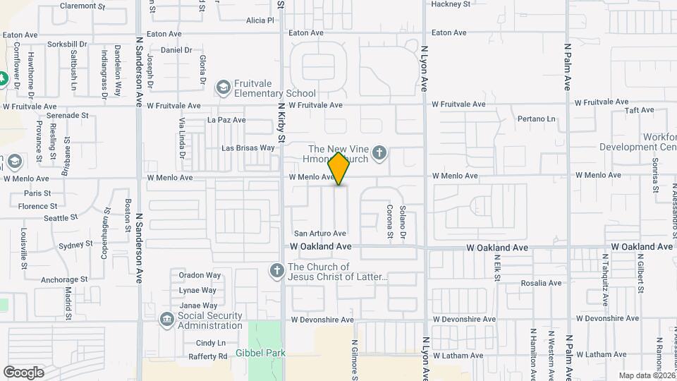 682 San Marino St Map and Location Details