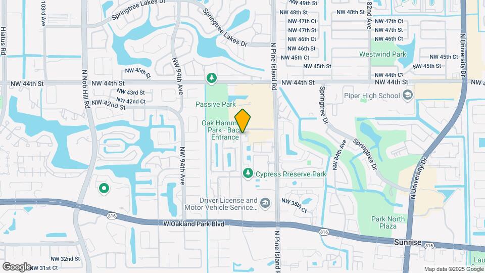 4037 NW 90th Ave Map and Location Details