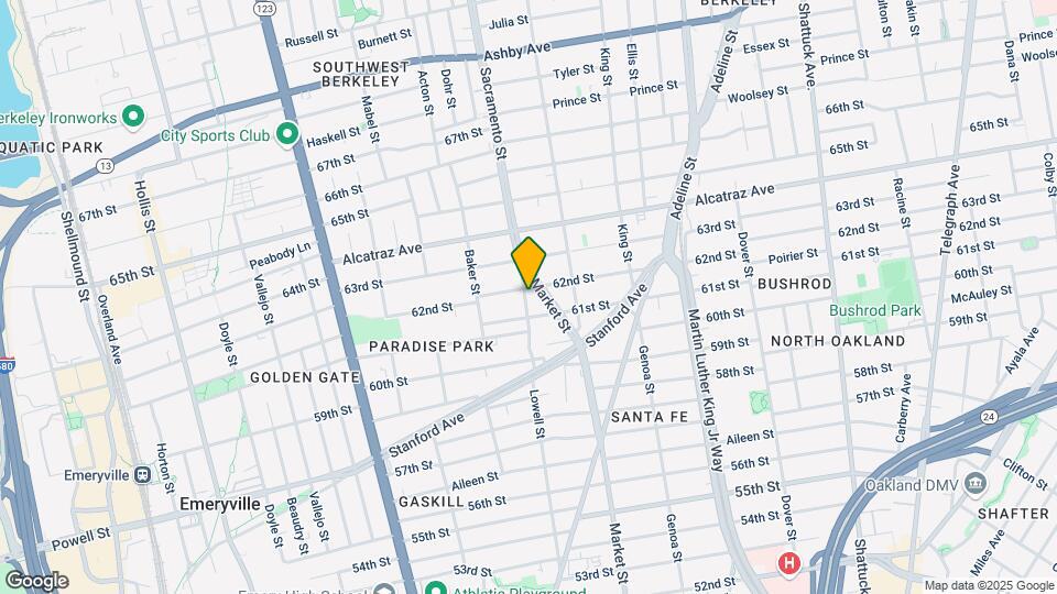949 62nd St, Unit Primary Bedroom Map and Location Details